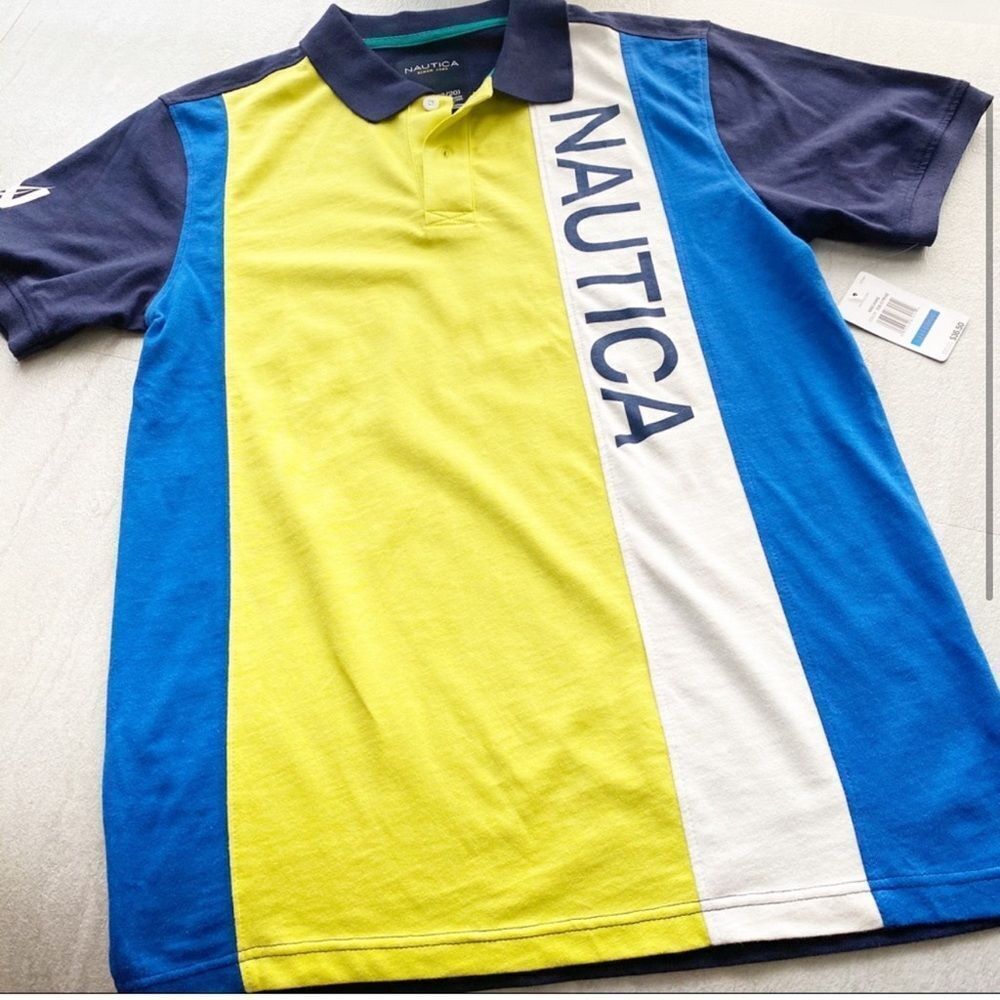 Nautica Kids NWT Boy's XL 18-20 Nautica Polo Shirt - Picture 13 of 13